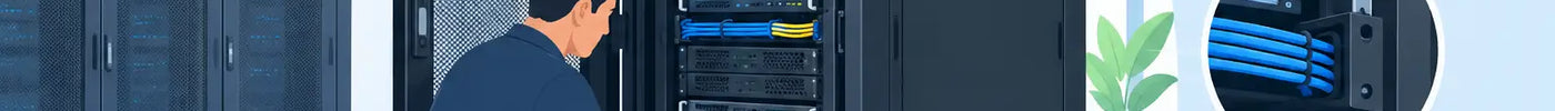 Network Enclosures That Keep Racks Serviceable