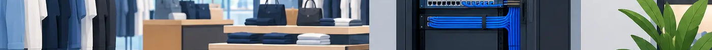 Retail Store Network Rack Example for Clean Builds