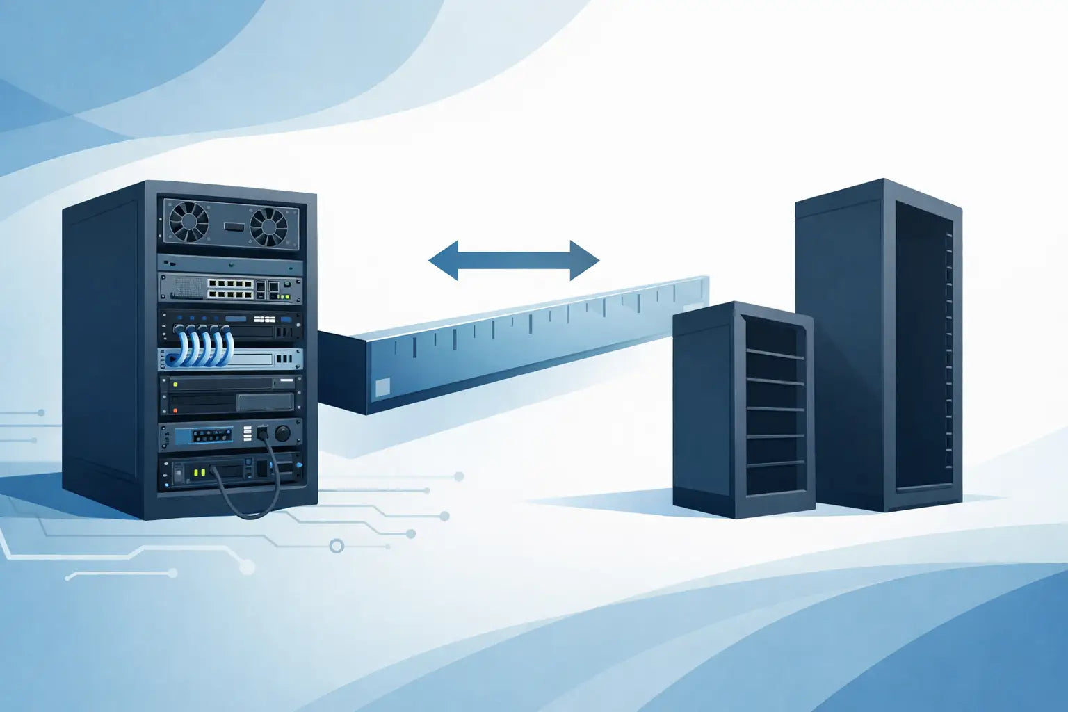 How Deep Should a Network Rack Be?