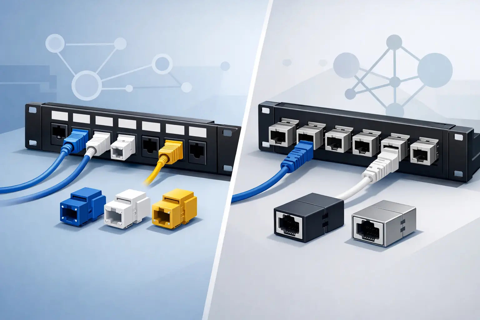 Keystone Patch Panel vs Coupler