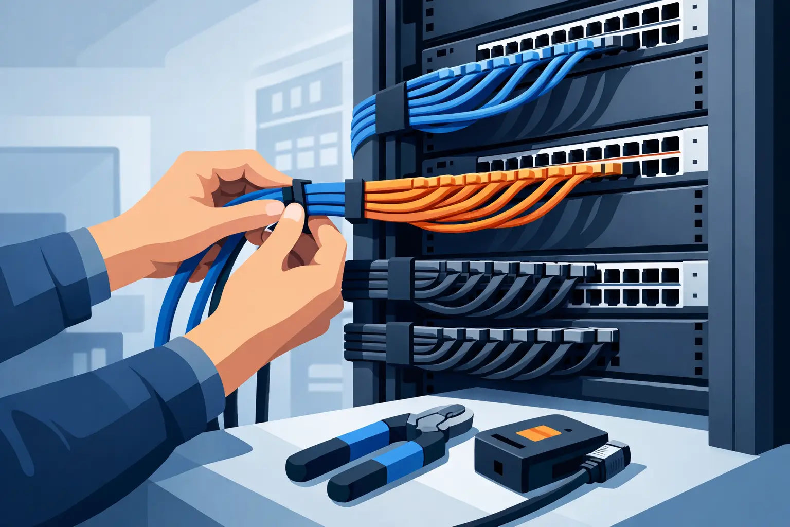 A Practical Guide to Rack Cable Dressing
