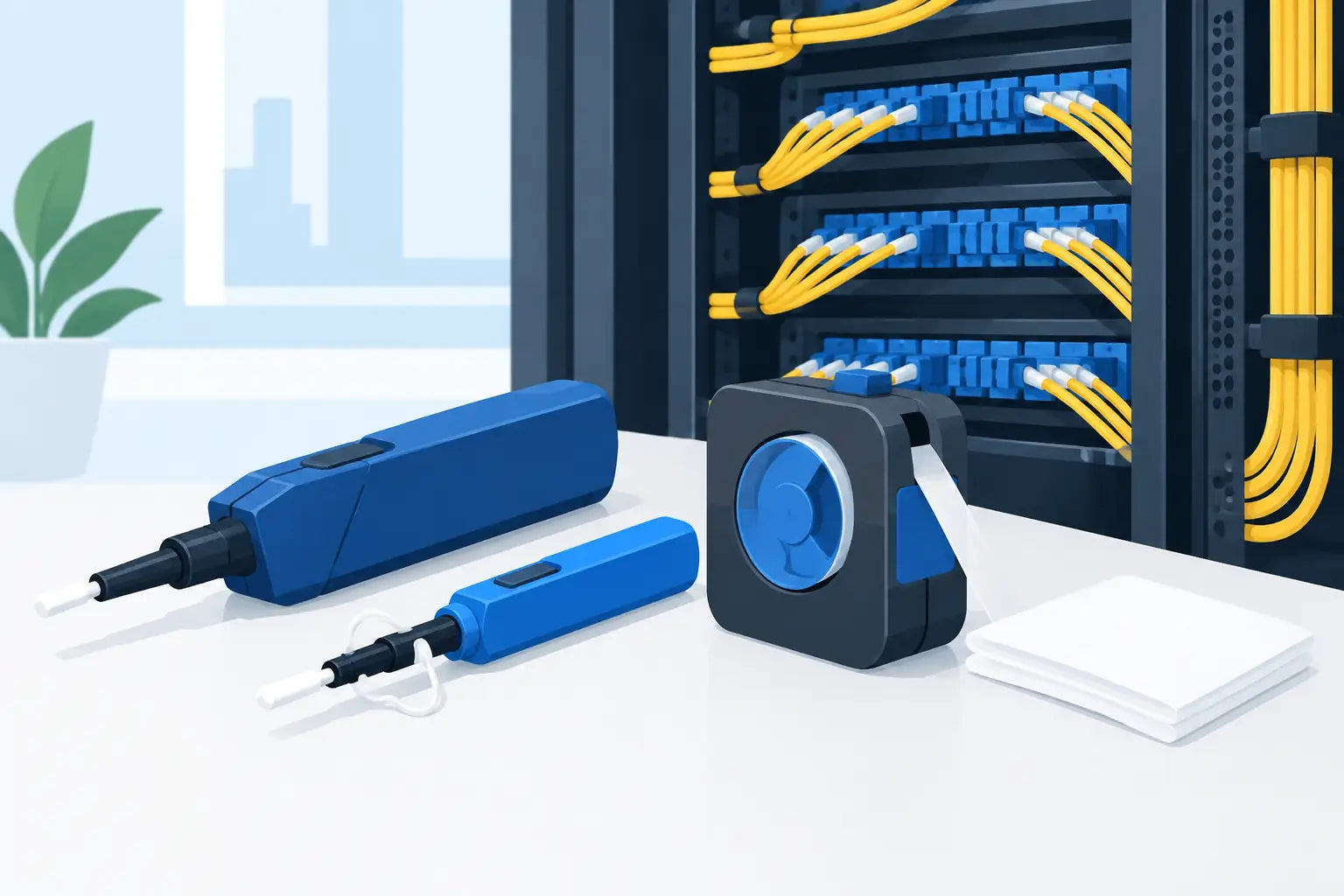 Fiber Cleaning Tool Review for Clean Rack Work