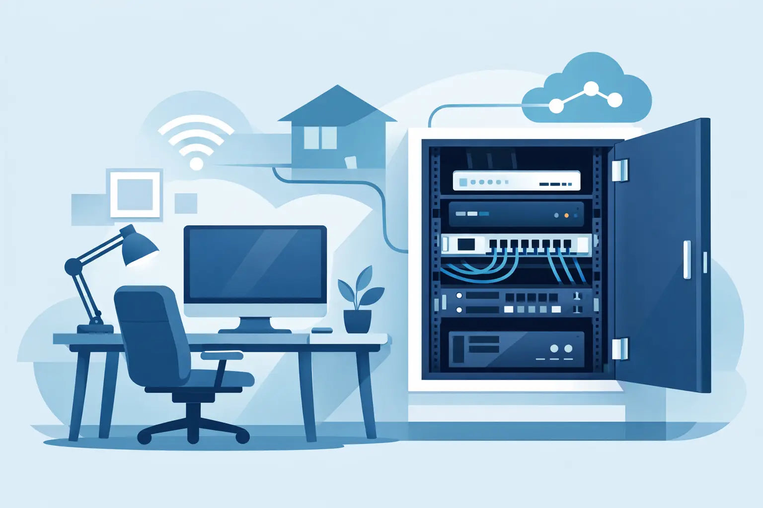 Home Office Network Cabinet Guide