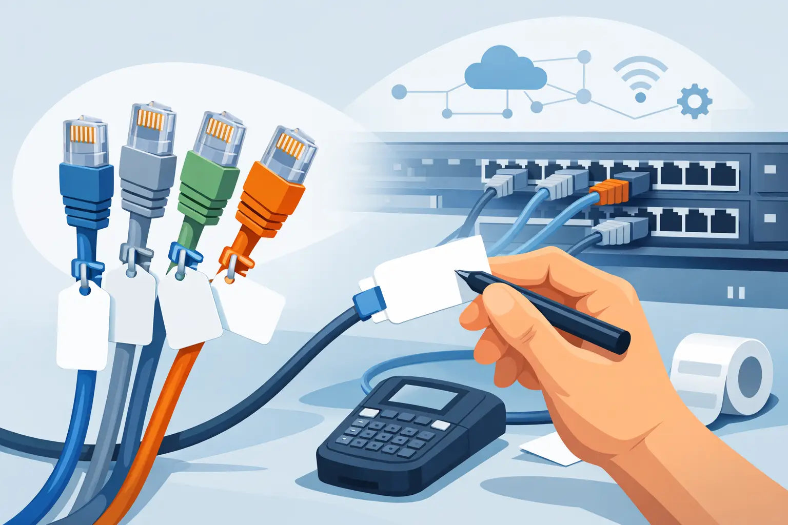 How to Label Network Cables the Right Way
