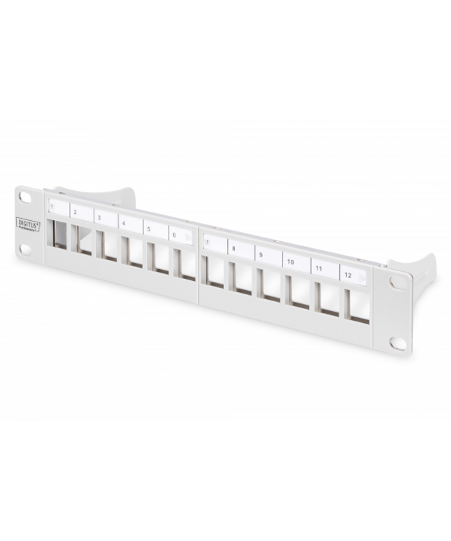 Digitus Shielded Modular Patch Panel 12 Ports 1U 10"