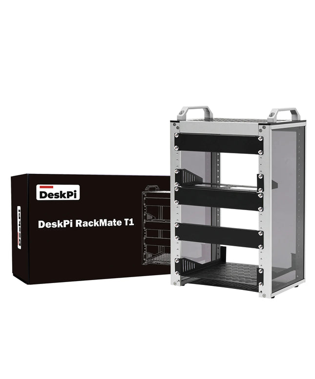 Mini-Rack DeskPi RackMate T1 - 10'' 8U