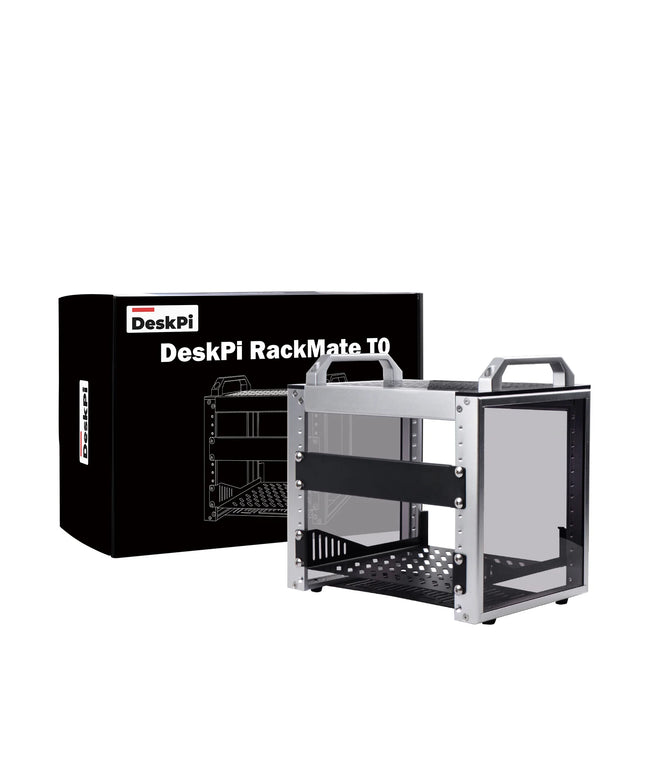 Mini-Rack DeskPi RackMate T0 - 10'' 4U