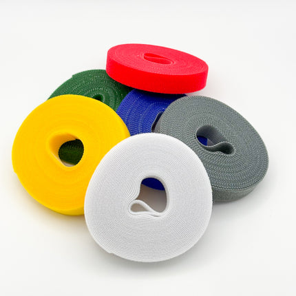 NetPatch Hook & Loop Cable Tie Roll – 15mm x 5m