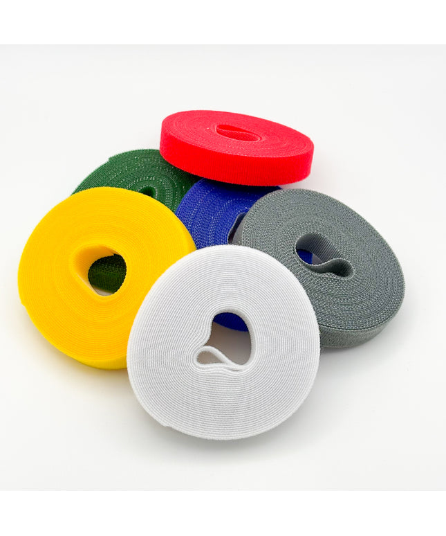 NetPatch Hook & Loop Cable Tie Roll – 15mm x 5m