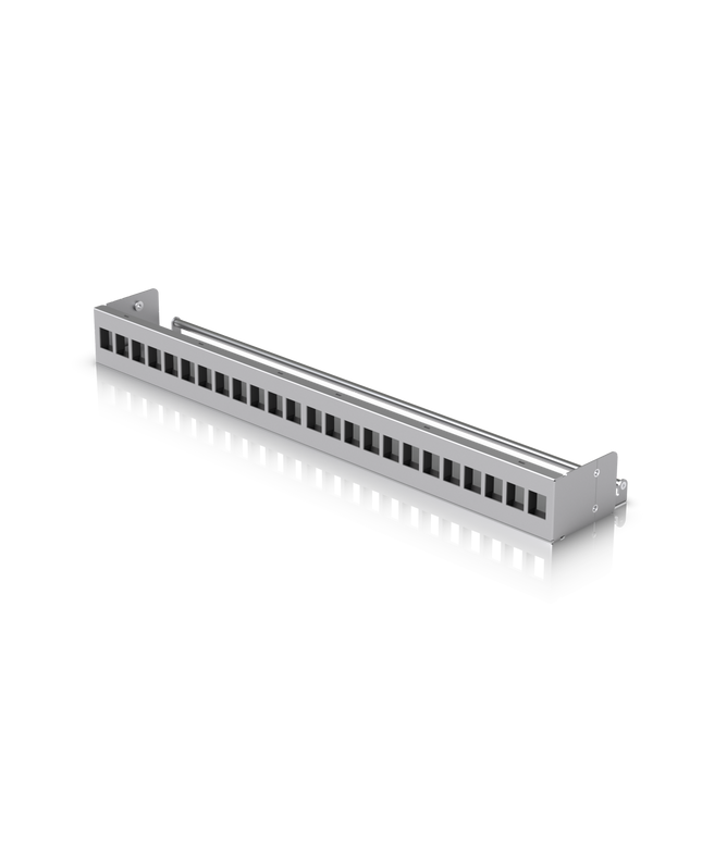 24-Port Blank Keystone Patch Panel