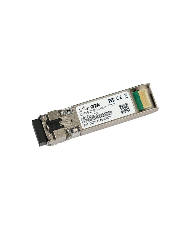 MikroTik XS+31LC10D SFP/SFP+/SFP28 Module